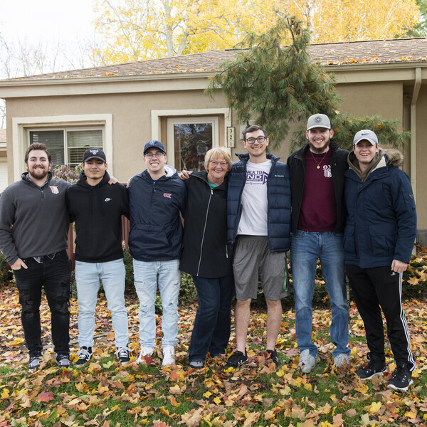 Adrian College Theta Chi Fraternity extends ‘assisting hand’ to neighbor