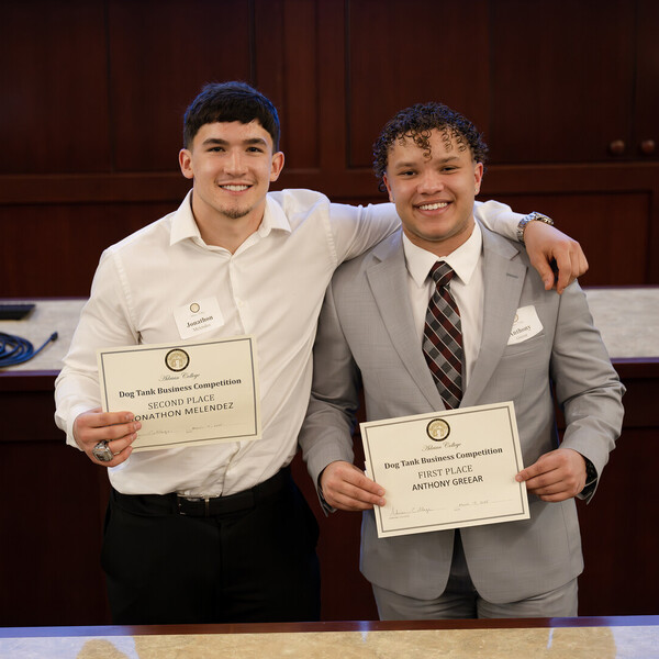 AC ‘Dog Tank Business Competition’ awards top student entrepreneur $5,000; runner-up receives $2,000