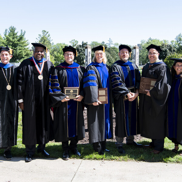 Adrian College faculty welcomed, promoted, honored with awards 